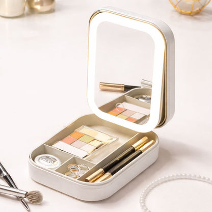 Lunéra – Kosmetyczka LED z Lusterkiem do Makijażu